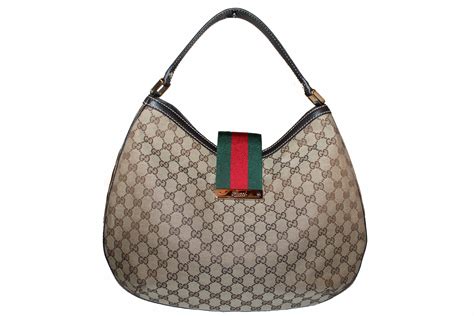 gucci monogram hobo|gucci signature large hobo bag.